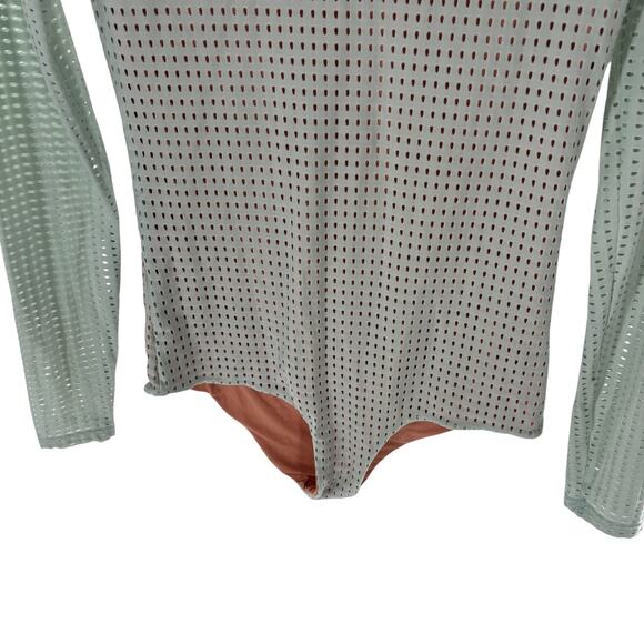 Acacia Swimwear Tidepool Seafoam Ehukai One Piece Surf Suit Swimsuit - Picture 6 of 11